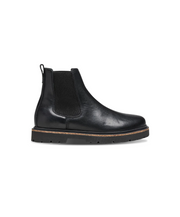 Birkenstock Highwood Natural Leather Black Womens Boots