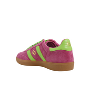 Goodsole 2001 Parallel Sneaker Crimson/Green Suede