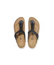 Birkenstock Gizeh Smooth Leather Black Sandals