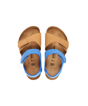 Birkenstock Kids Palu Birko-Flor Caramel/Ultra Blue Sandals