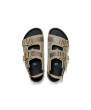 Birkenstock Shinjuku Nubuck Leather/Textile Eucalyptus Sandals