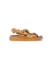 Birkenstock Shinjuku Nubuck Leather/Textile Cork Brown Sandals