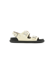 Birkenstock Cannes Natural Leather Butter Sandals