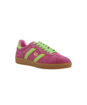 Goodsole 2001 Parallel Sneaker Crimson/Green Suede