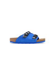 Birkenstock Zurich Tech Suede Leather Ultra Blue Sandals