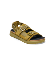 Birkenstock Shinjuku Nubuck Leather/Textile Pine Green Sandals