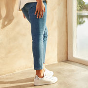 Frankie4 Jackie V White Silver Sneaker
