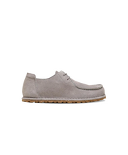 Birkenstock Utti Lace Suede Leather Whale Grey Shoes