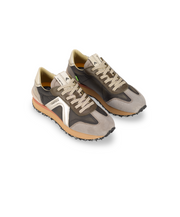 Ambitious Rhome Retro Runner Wmns Sneaker Taupe Combi