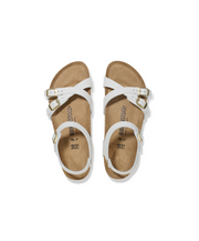Birkenstock Kumba Nubuck Leather Antique White Sandals