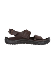 MBT Nagano Dark Brown Mens Recovery Sandals