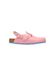 Birkenstock Kay Pro PU Coated/Leather Coral Shell Clogs
