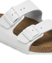 Birkenstock Arizona Leather White White Buckle Sandals – Bstore