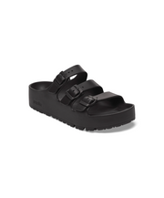 Papillio Florida III Flex Platform EVA Black Sandals