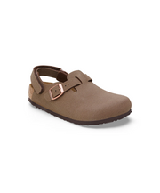 Birkenstock Kids Tokio Adjustable Strap BirkiBuc Mocca Clogs