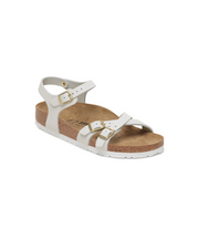 Birkenstock Kumba Nubuck Leather Antique White Sandals