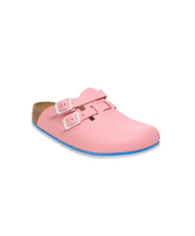 Birkenstock Kay Pro PU Coated/Leather Coral Shell Clogs