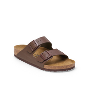 Birkenstock Arizona Birko-Flor Saffiano Roast Sandals