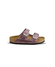 Birkenstock Arizona Oiled Leather Lavender Sandals