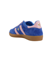Goodsole 2001 Parallel Sneaker Cobalt Blue/Pink Suede