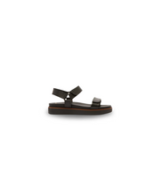 Frankie4 Zane Black Grain Sandal