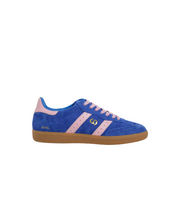 Goodsole 2001 Parallel Sneaker Cobalt Blue/Pink Suede