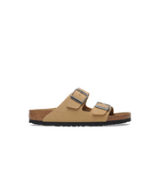 Birkenstock Arizona BirkiBuc Latte Cream Sandals