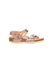 Birkenstock Kids Colorado Birko-Flor Electric Metallic Dots Copper Sandals