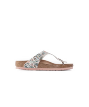 Birkenstock Gizeh Birko-Flor Paisley Light Rose/Multicolour Vegan