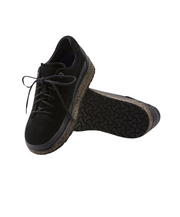 Birkenstock Honnef Low Suede Leather Black Shoes