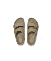 Birkenstock Mogami Terra Stealth 2-Strap Apex Birko-Flor Faded Khaki Sandals