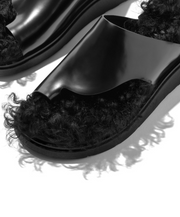 FitFlop Gen FF x Roksanda Cut Out Leather Toe Post Black