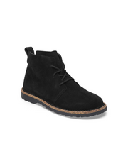 Birkenstock Uppsala Mid Suede Leather Black Boots