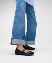 FitFlop Delicato Leather Mary Janes Black