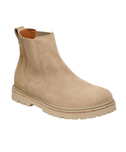 Birkenstock Highwood Suede Leather Taupe Mens Boots