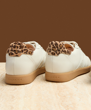 Frankie4 Levi White Leopard Sneaker