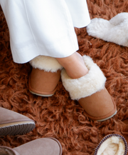 Emu Platinum Eden Chestnut Sheepskin Slippers