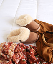 Emu Platinum Eden Chestnut Sheepskin Slippers