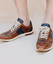 Ambitious Slow Mens Sneaker Cognac