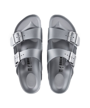 Birkenstock Arizona EVA Metallic Silver Sandals