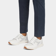 FitFlop Anatomiflex Mens Mix Panel Sneaker White