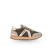 Ambitious Rhome Retro Runner Wmns Sneaker Taupe Combi