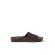 Archies Arch Support Chocolate Brown Slides