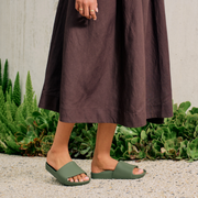 Archies Arch Support Olive (Khaki) Slides
