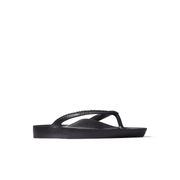 Archies Arch Support Original Black Thongs