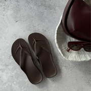 Archies Arch Support Original Chocolate Brown Thongs