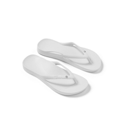 Archies Arch Support Original Crystal White Thongs