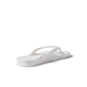 Archies Arch Support Original White Thongs