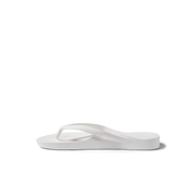 Archies Arch Support Original White Thongs