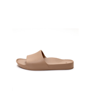 Archies Arch Support Tan Slides